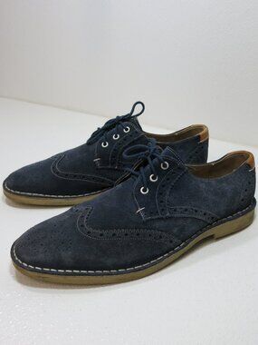 Ted Baker Suede Brogue Leather Casual Dress Oxfords Shoes Men's Footwear Sz 12